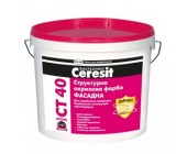 Ceresit CT 40 Краска акриловая Белая структурная,