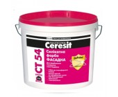 Ceresit CT 54 Краска силикатная Белая, 10л