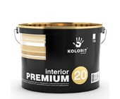 КОЛОРИТ interior PREMIUM 20 Краска латексная, 10л