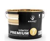 КОЛОРИТ interior PREMIUM 7 Краска латексная, 10л