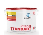 КОЛОРИТ interior STANDART Краска латексная, 10л